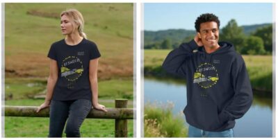 Keswick cotton T and hoodie